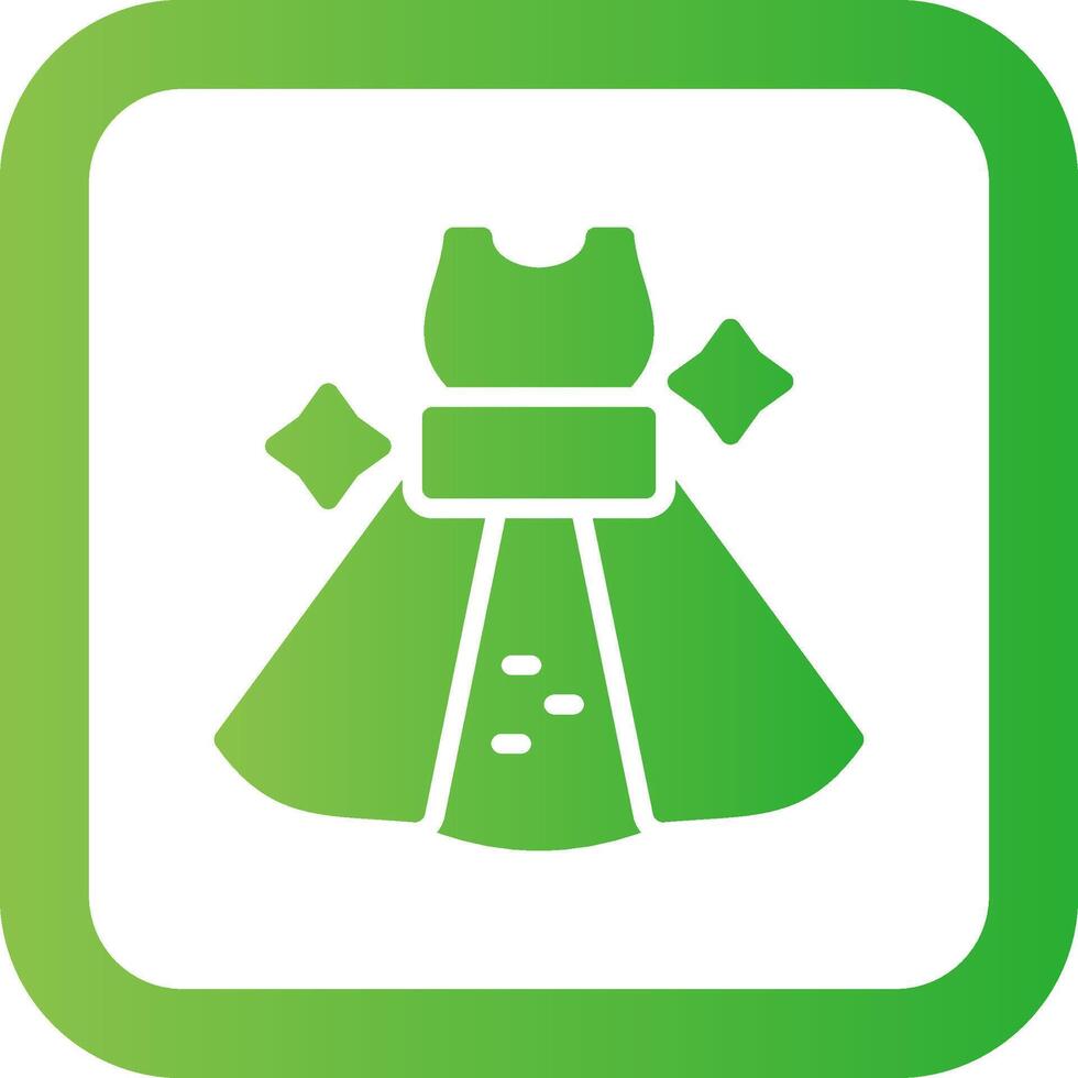 Dress Creative Icon Design vector