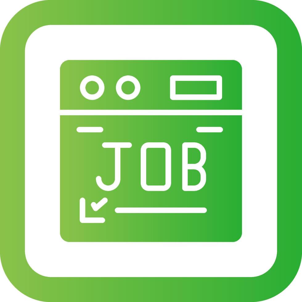 Job Creative Icon Design vector