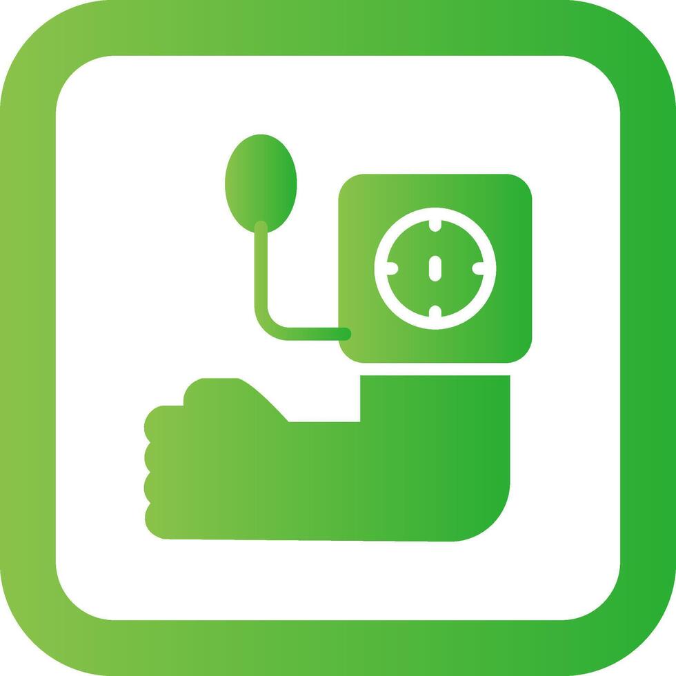Blood Pressure Creative Icon Design vector
