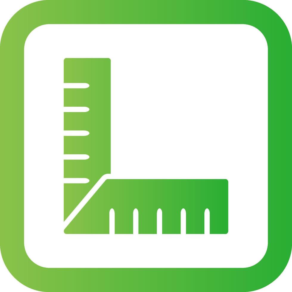 Ruler Creative Icon Design vector
