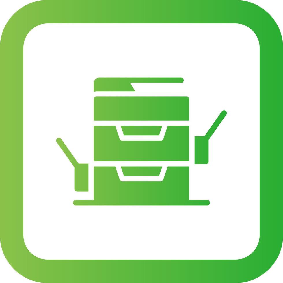 Copy Machine Creative Icon Design vector