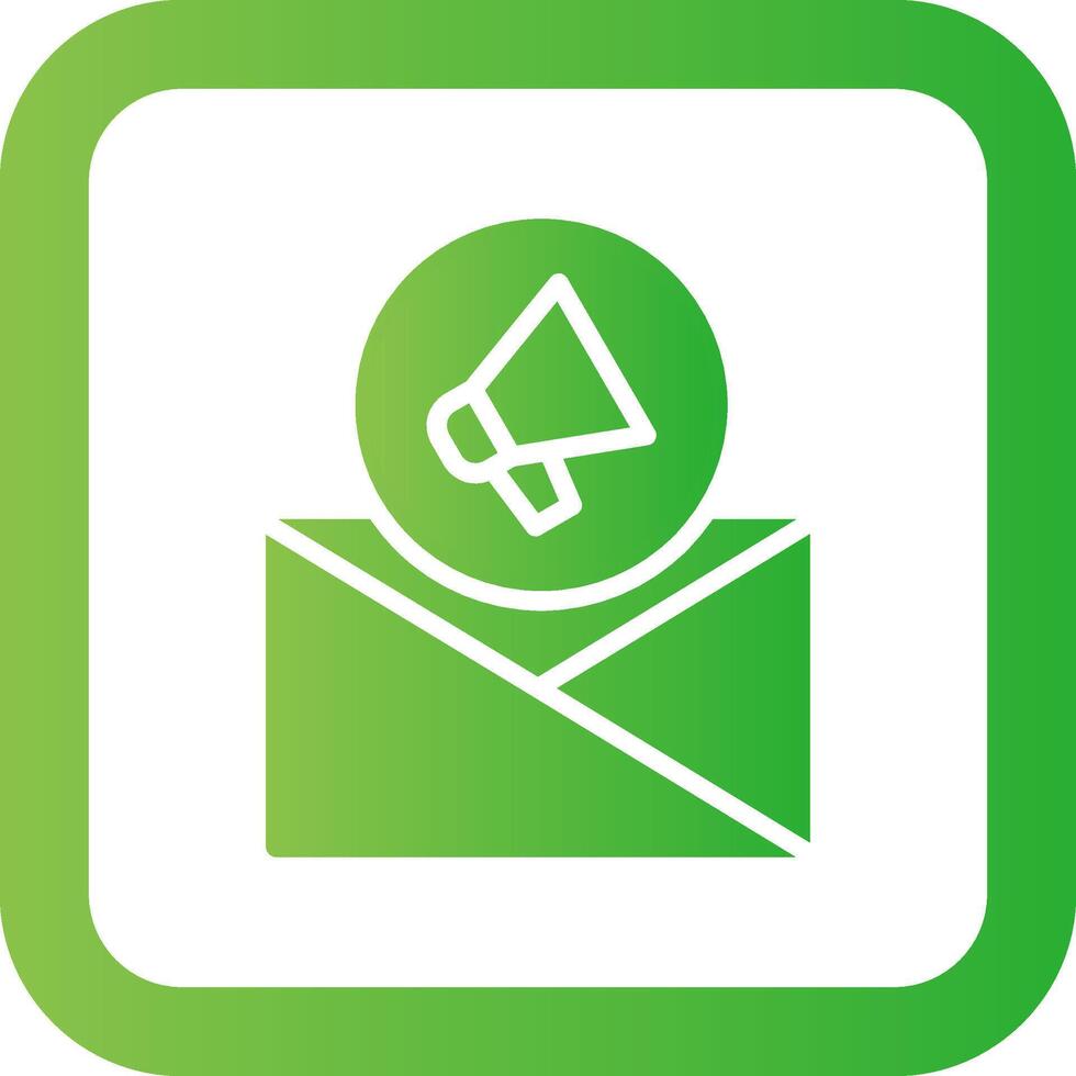 Email Marketing Creative Icon Design vector