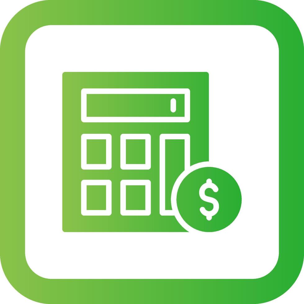 Accountant Creative Icon Design vector