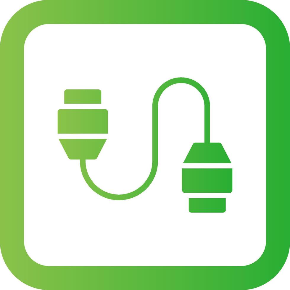Cable Creative Icon Design vector