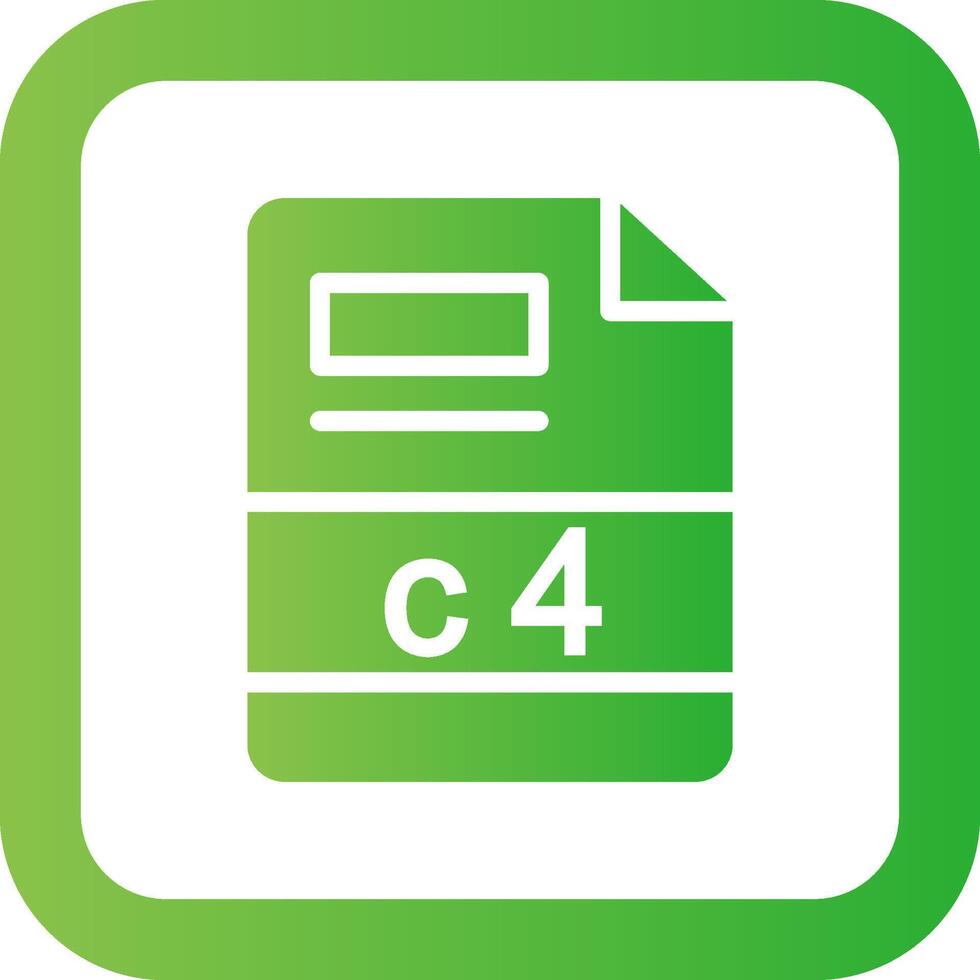 c4 Creative Icon Design vector