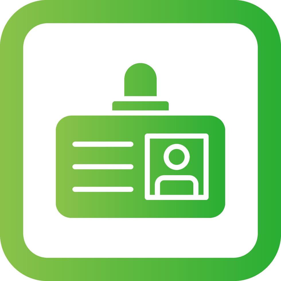 ID Card Creative Icon Design vector