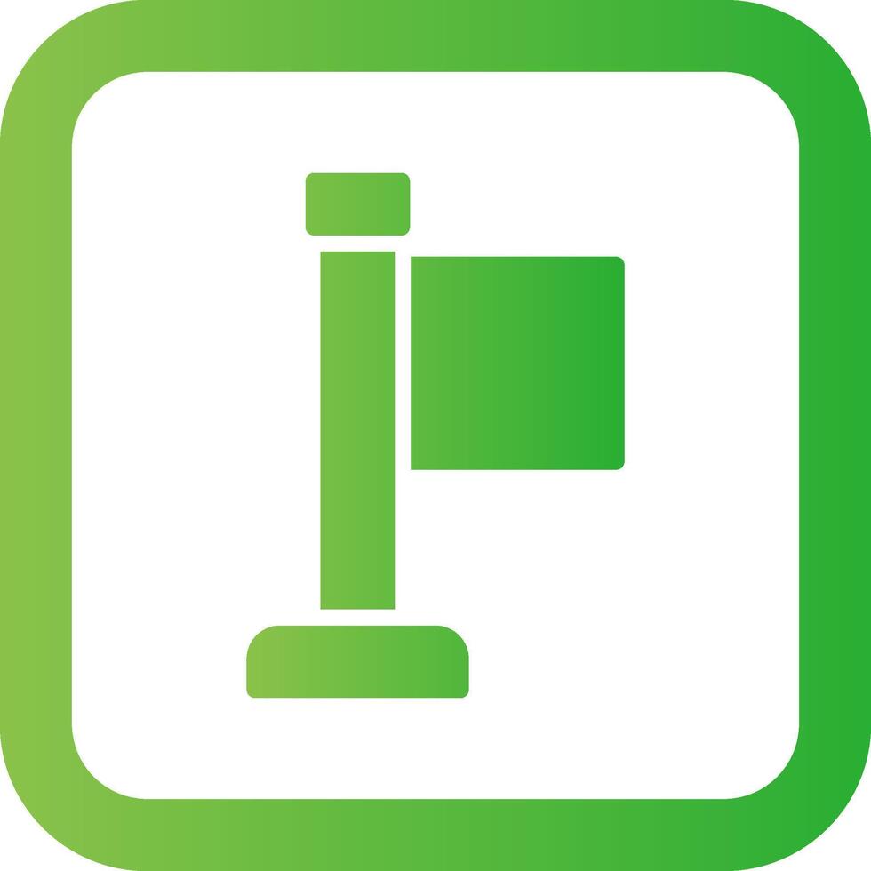 Flag Creative Icon Design vector