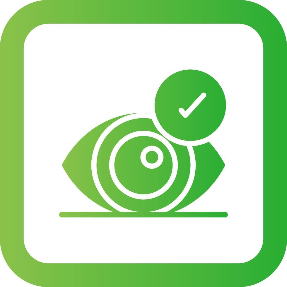 Healthy Eye Creative Icon Design vector