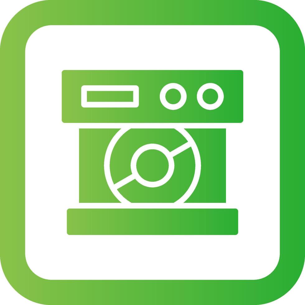 Cd Drive Creative Icon Design vector