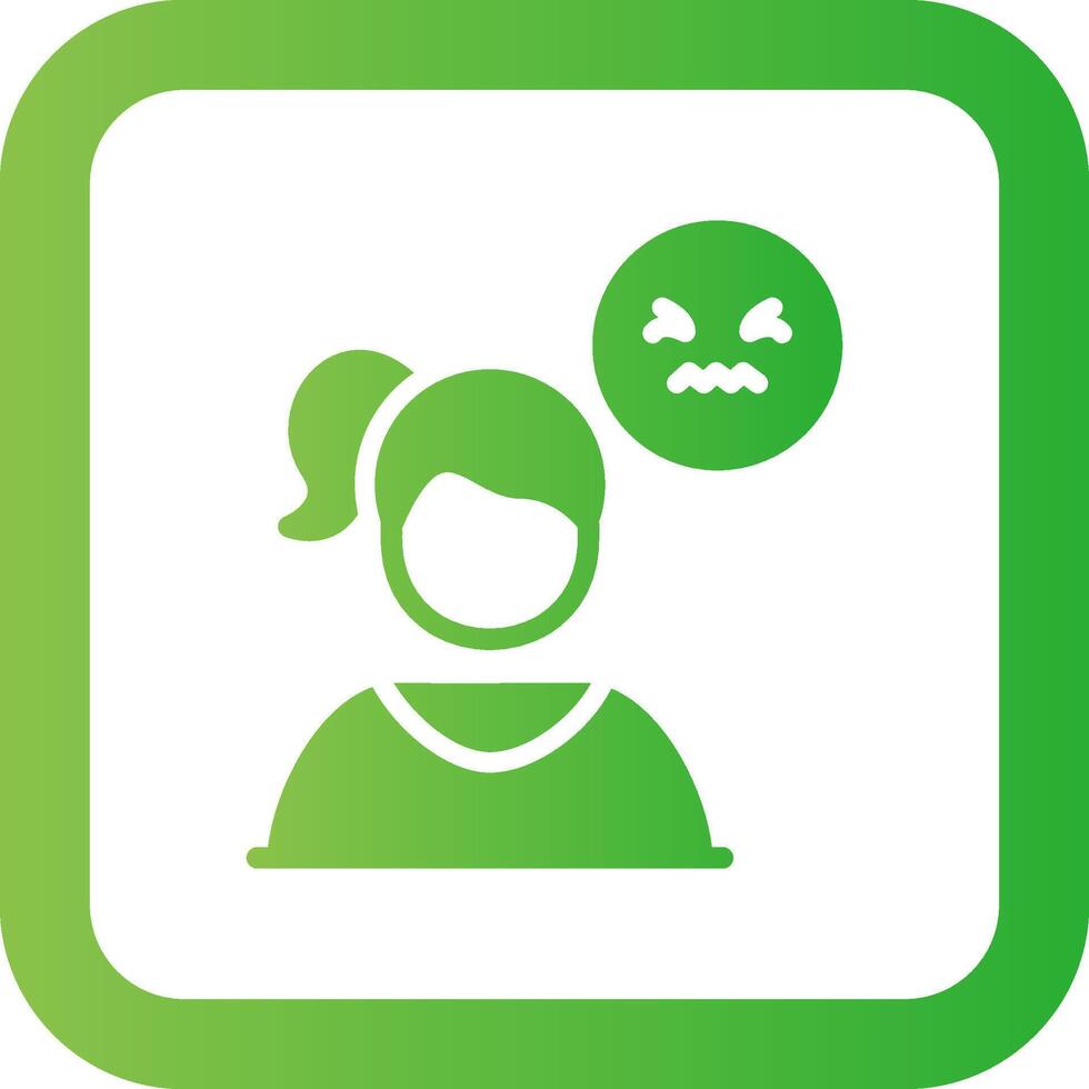 Cringe Creative Icon Design vector