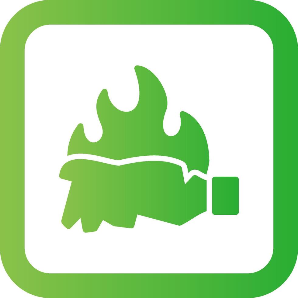 Burn Creative Icon Design vector