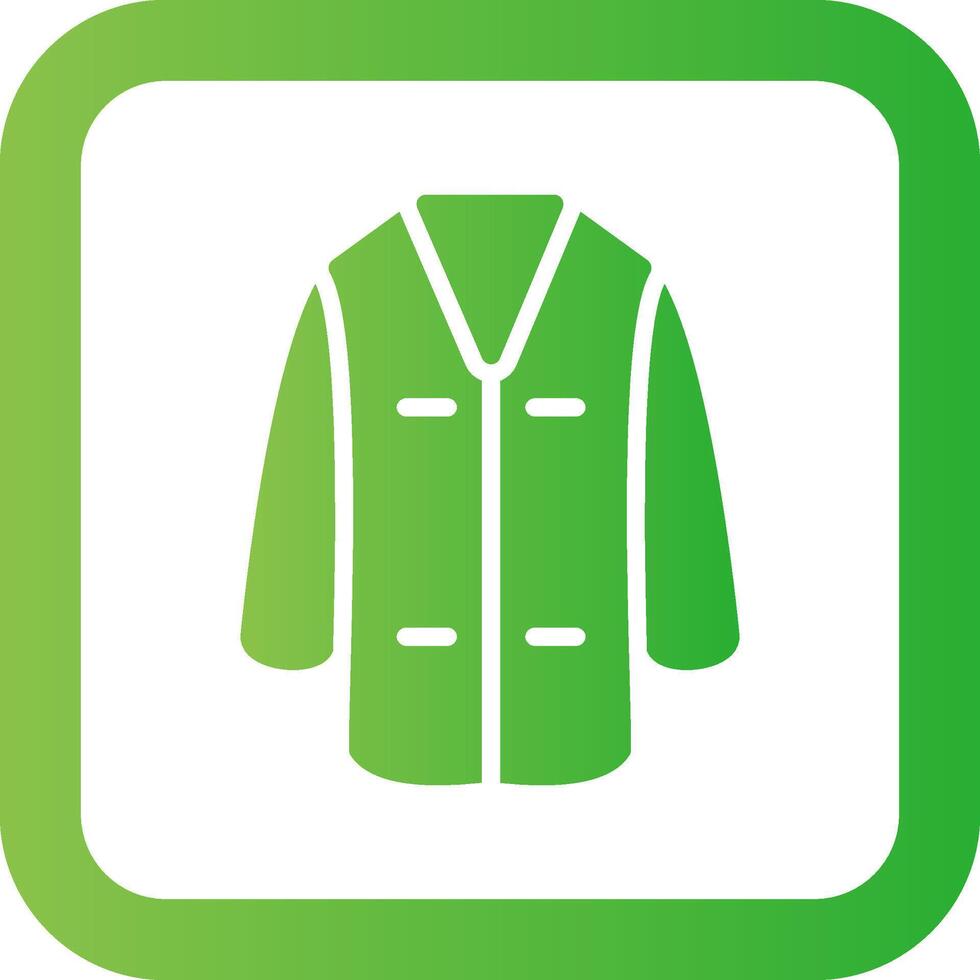 Lab Coat Creative Icon Design vector