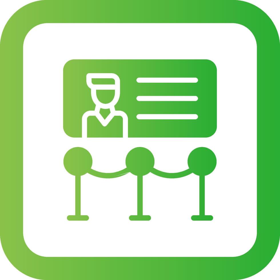 Exhibition Creative Icon Design vector