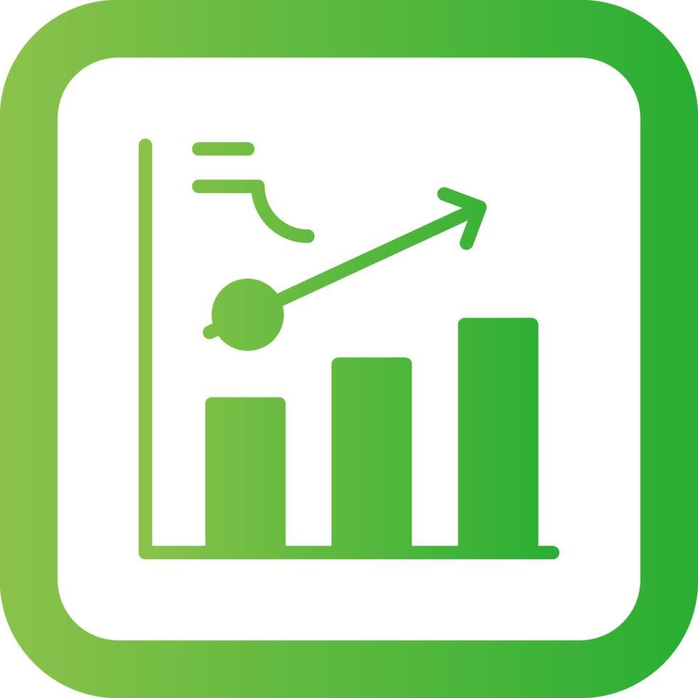 Clustered Bar Creative Icon Design vector