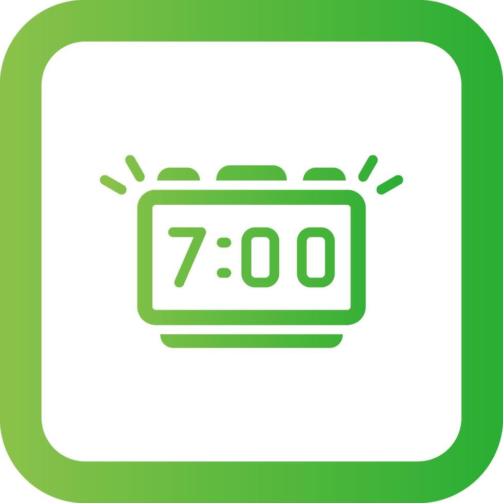 Alarm Creative Icon Design vector