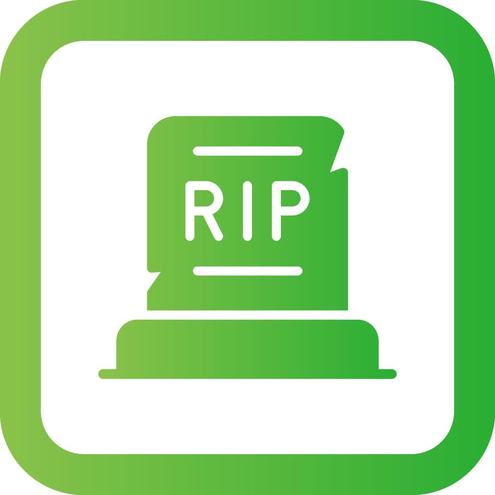 Grave Creative Icon Design vector
