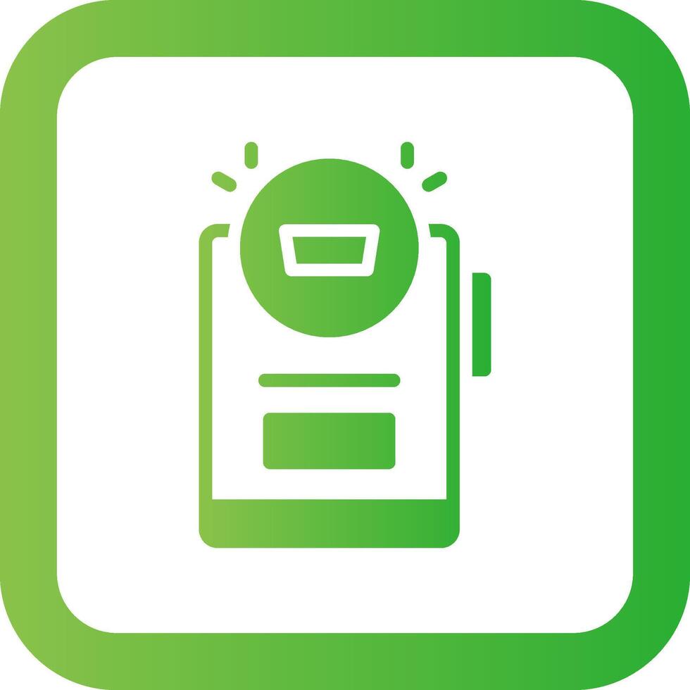 Light Creative Icon Design vector