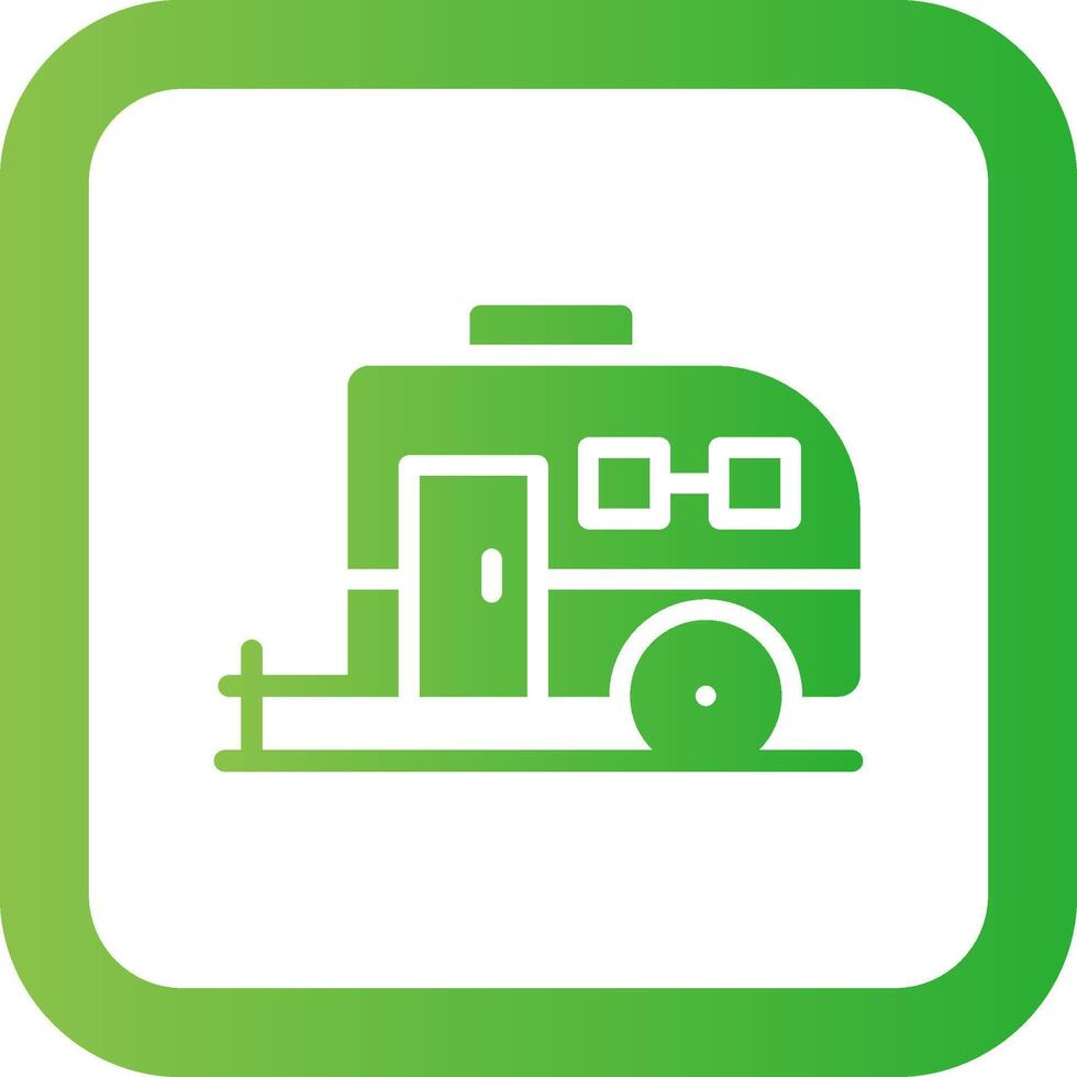 Caravan Creative Icon Design vector