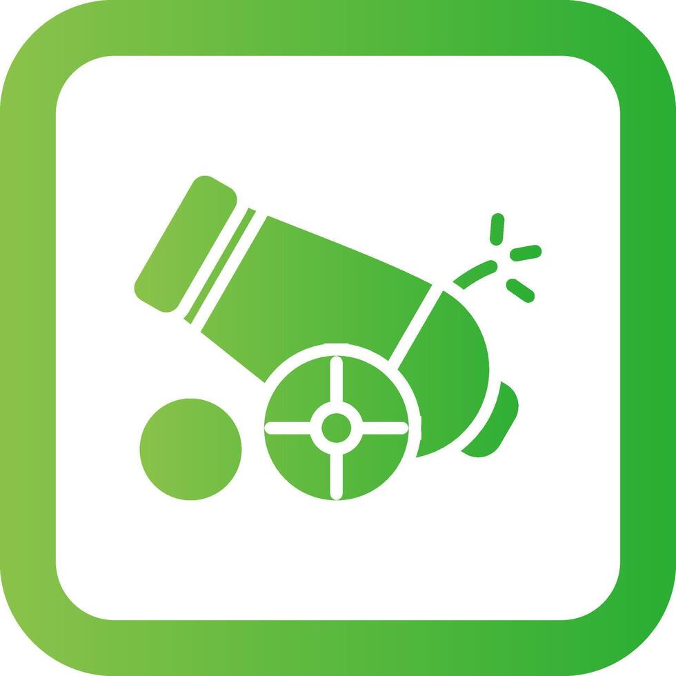Cannon Creative Icon Design vector