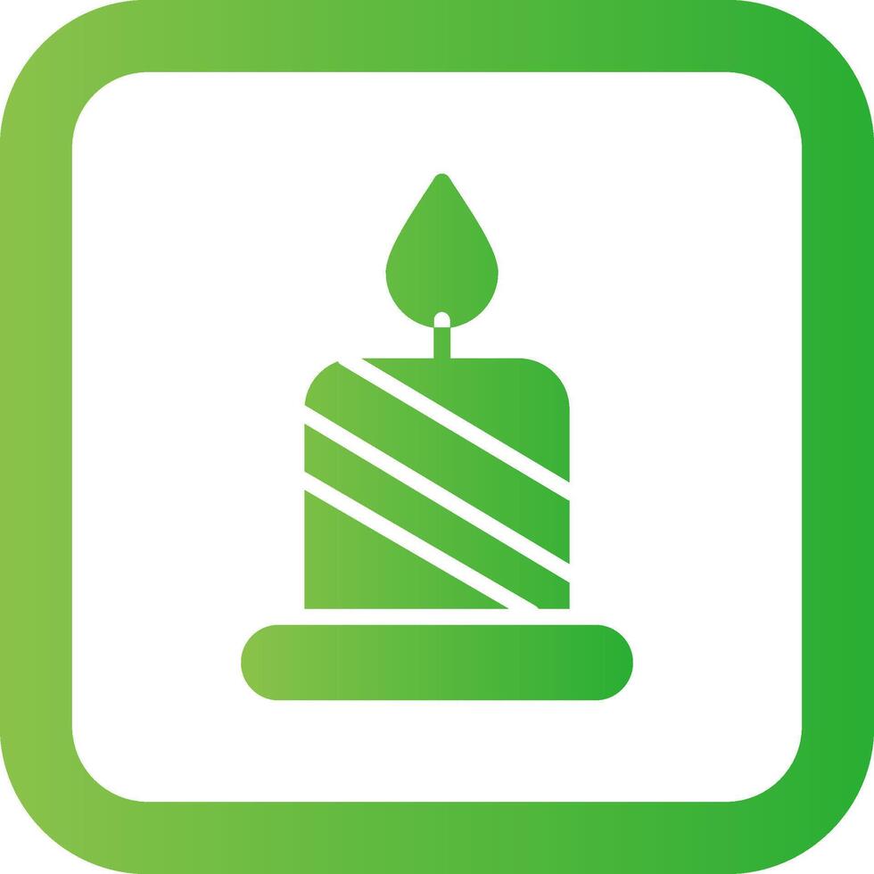Candle Creative Icon Design vector