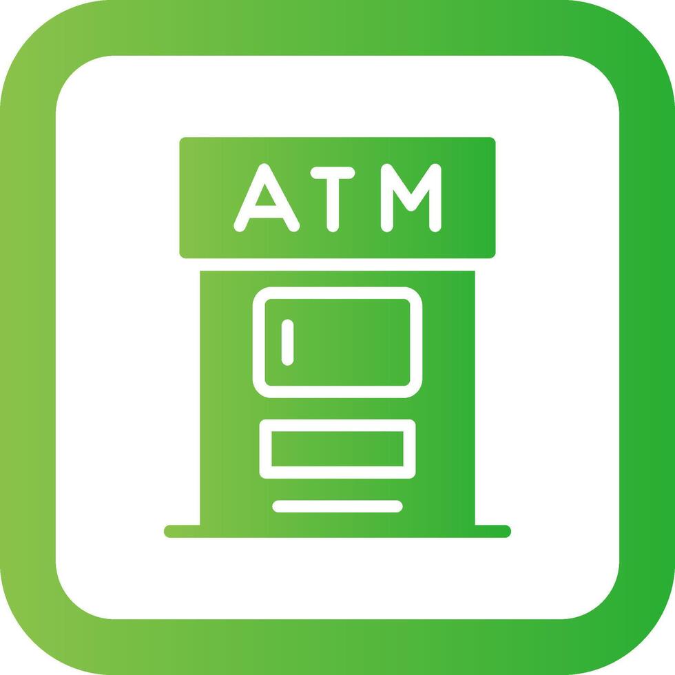 ATM Creative Icon Design vector