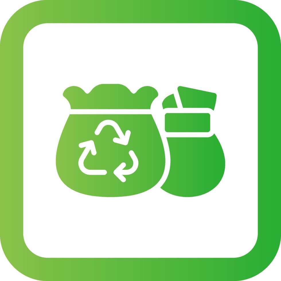 diseño de icono creativo de basura vector