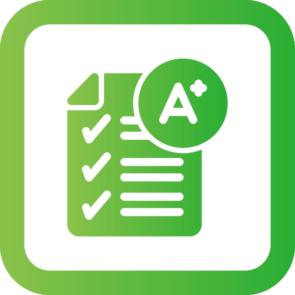 Grade Creative Icon Design vector