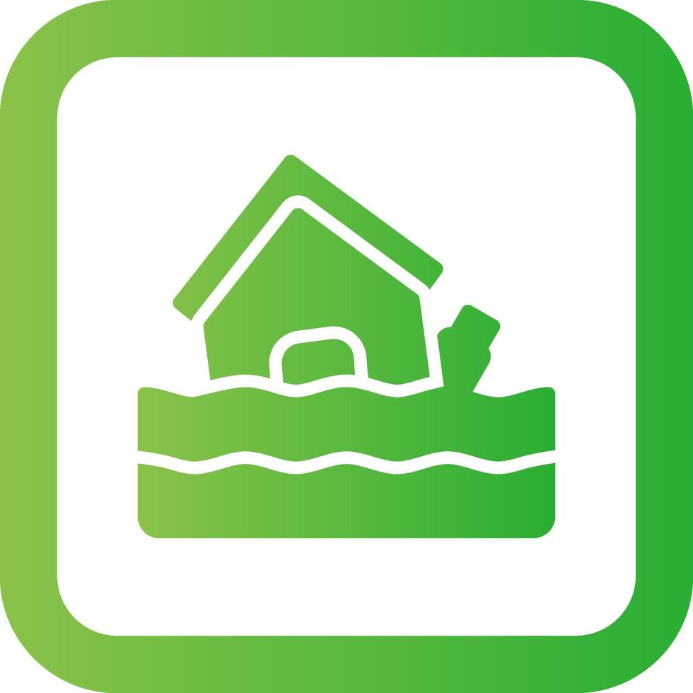 Flood Creative Icon Design vector