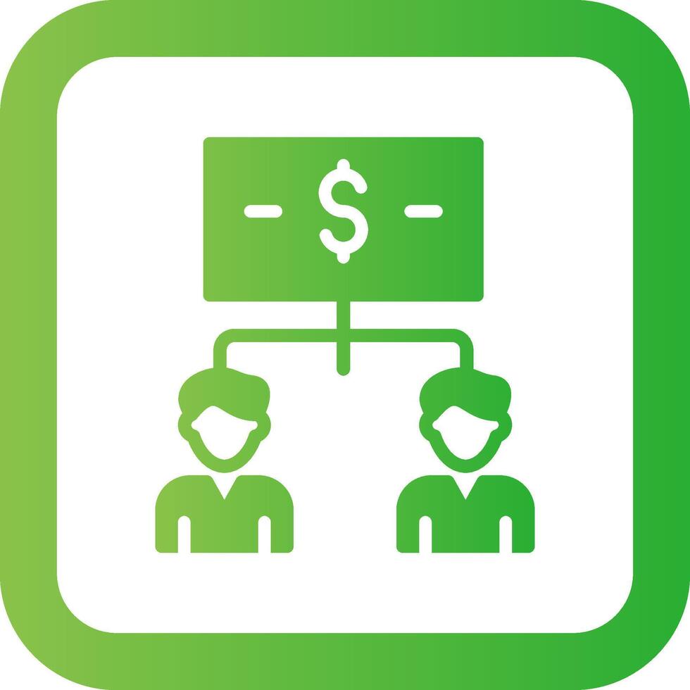 Equity Crowdfunding Creative Icon Design vector