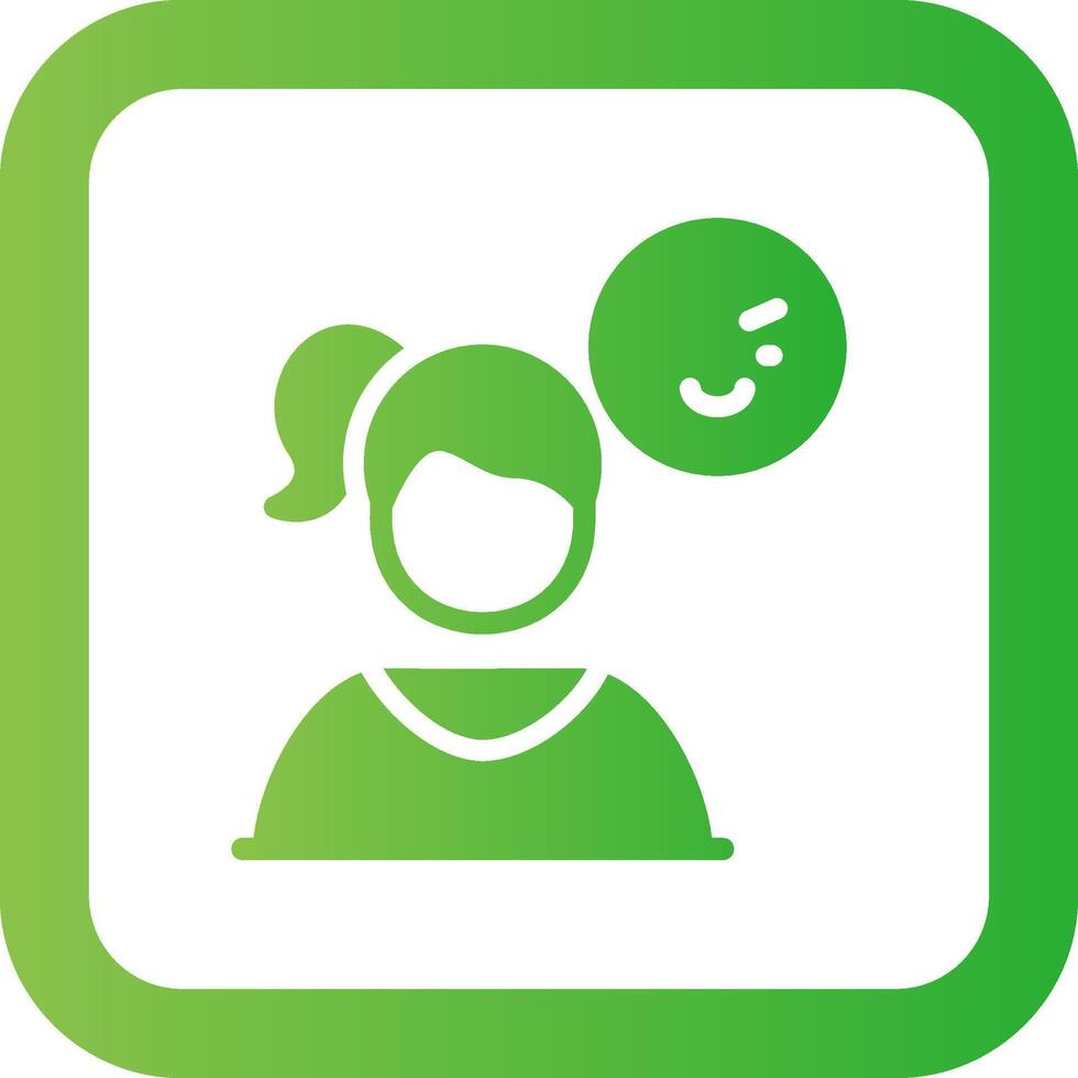 Confident Creative Icon Design vector