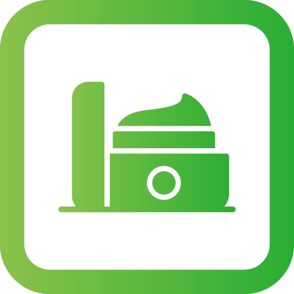 Cream Creative Icon Design vector