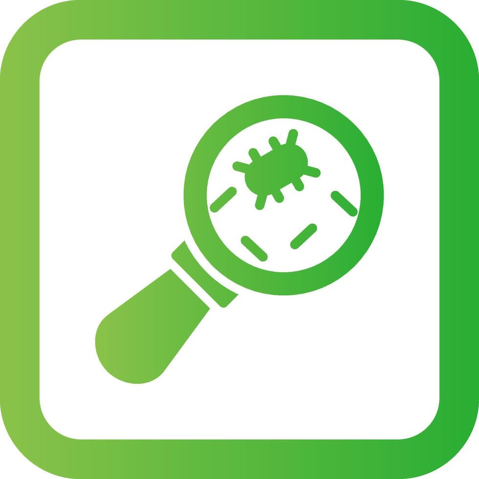 Microbiology Creative Icon Design vector