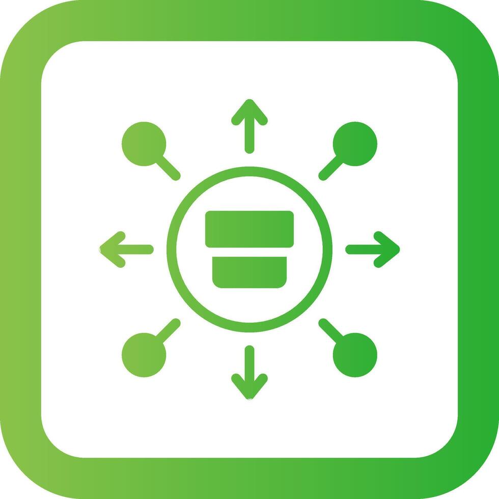 Distribution Creative Icon Design vector