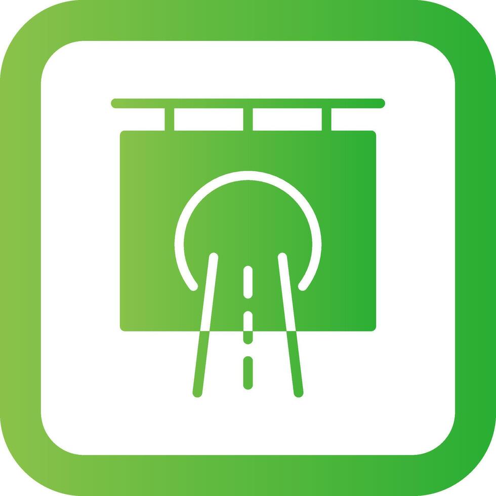 Tunnel Creative Icon Design vector