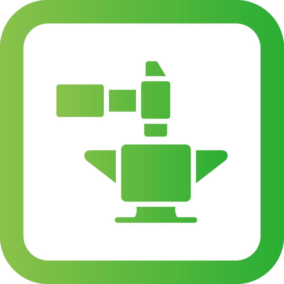 Anvil Creative Icon Design vector