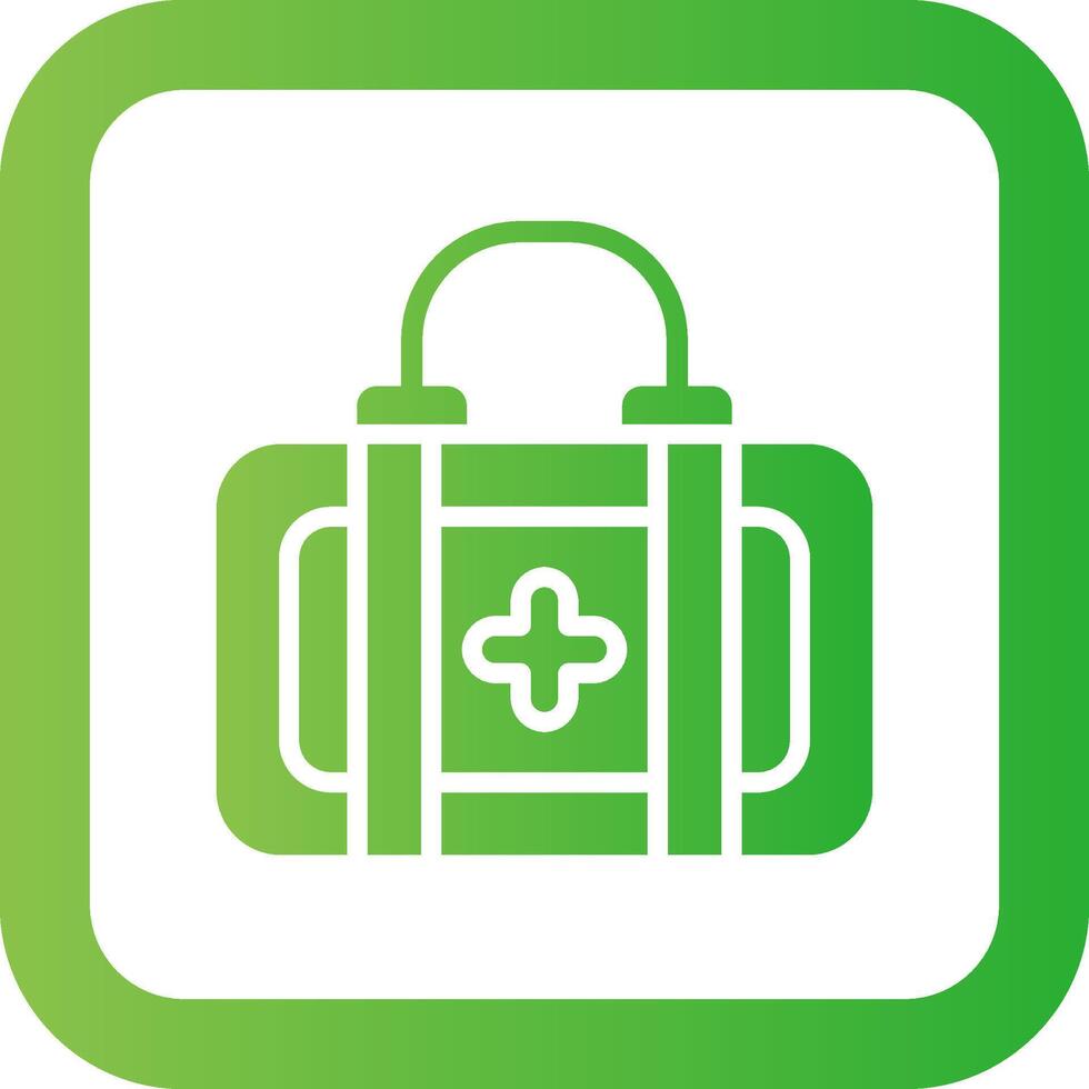 First Aid Kit Creative Icon Design vector