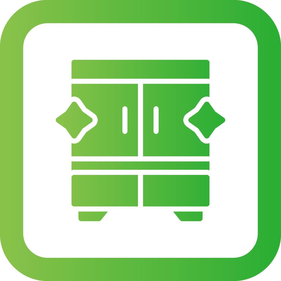 Wardrobe Creative Icon Design vector