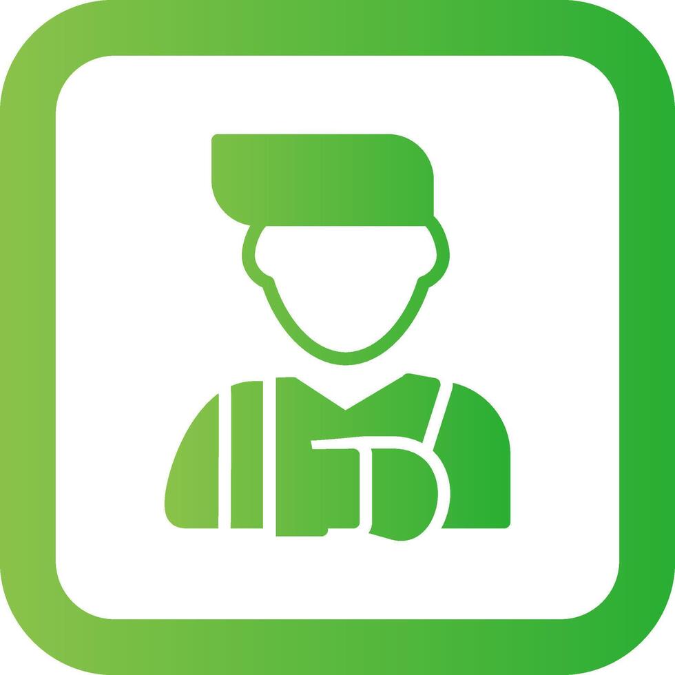 Injury Creative Icon Design vector