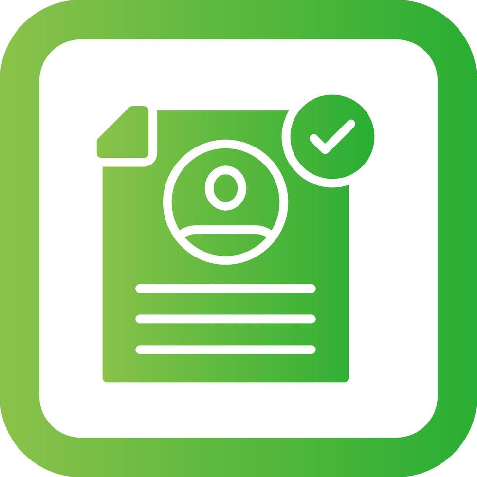 Hired Creative Icon Design vector