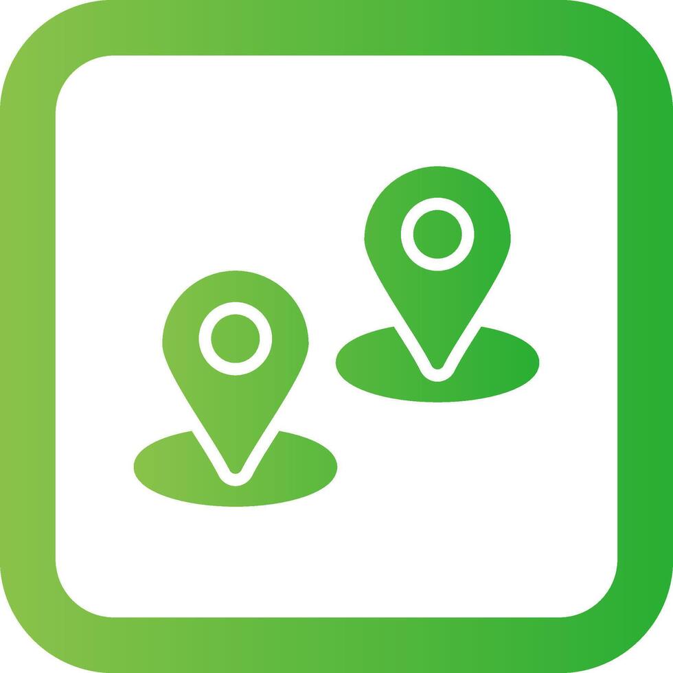 Distance Creative Icon Design vector