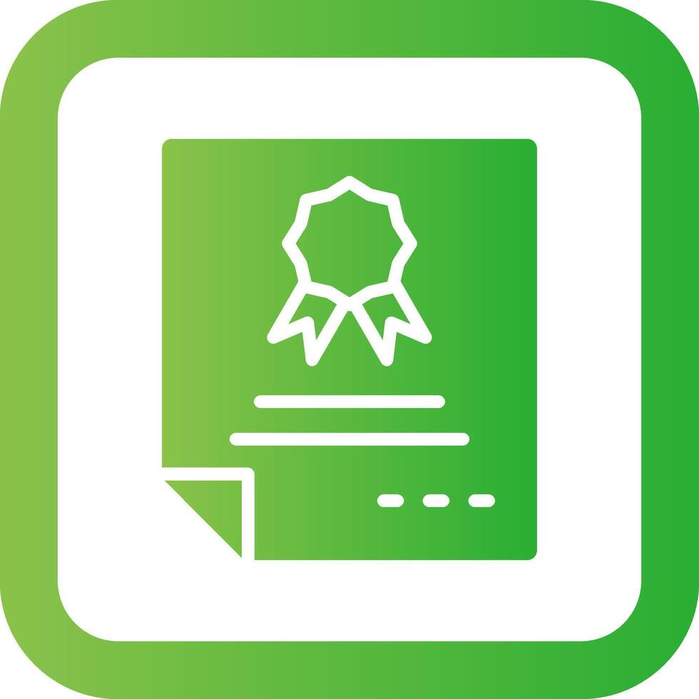 Diploma Creative Icon Design vector