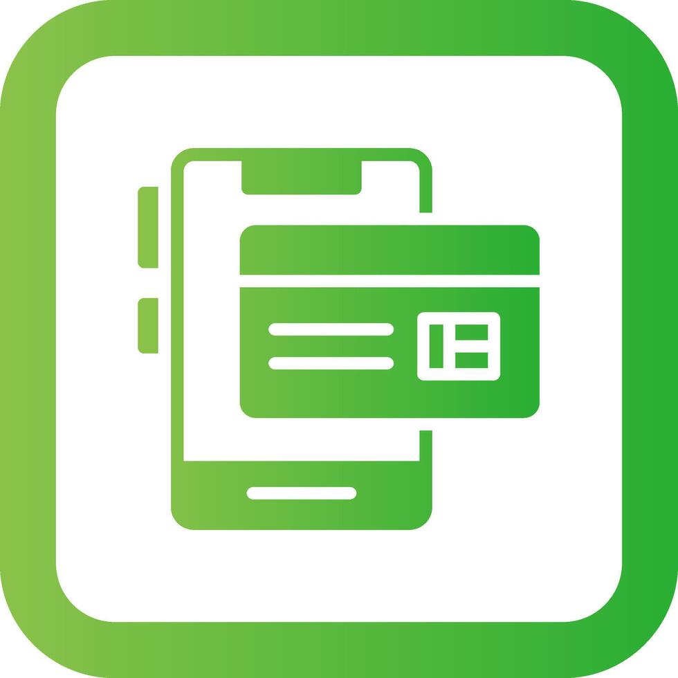 Online Payment Creative Icon Design vector