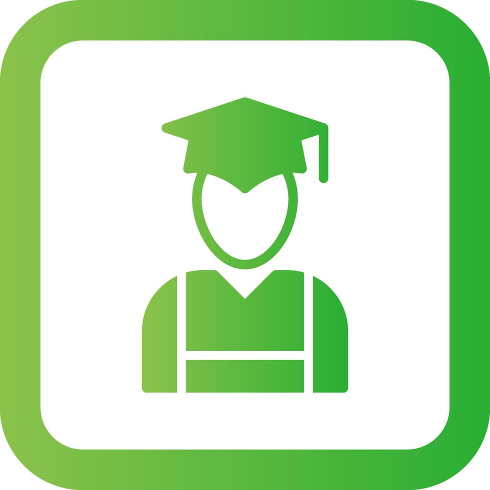 Graduate Creative Icon Design vector