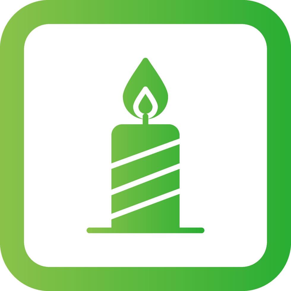 Candle Creative Icon Design vector