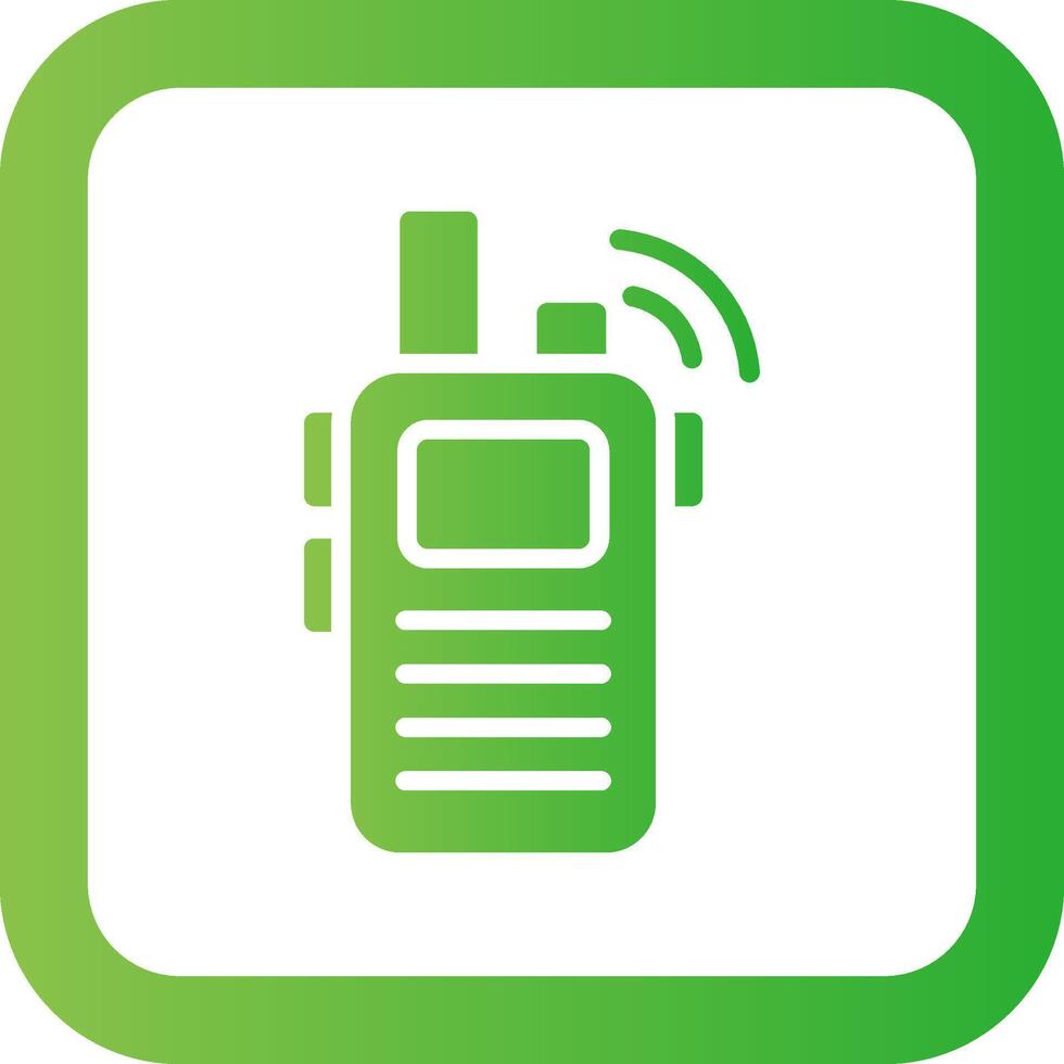 Walkie Talkies Creative Icon Design vector