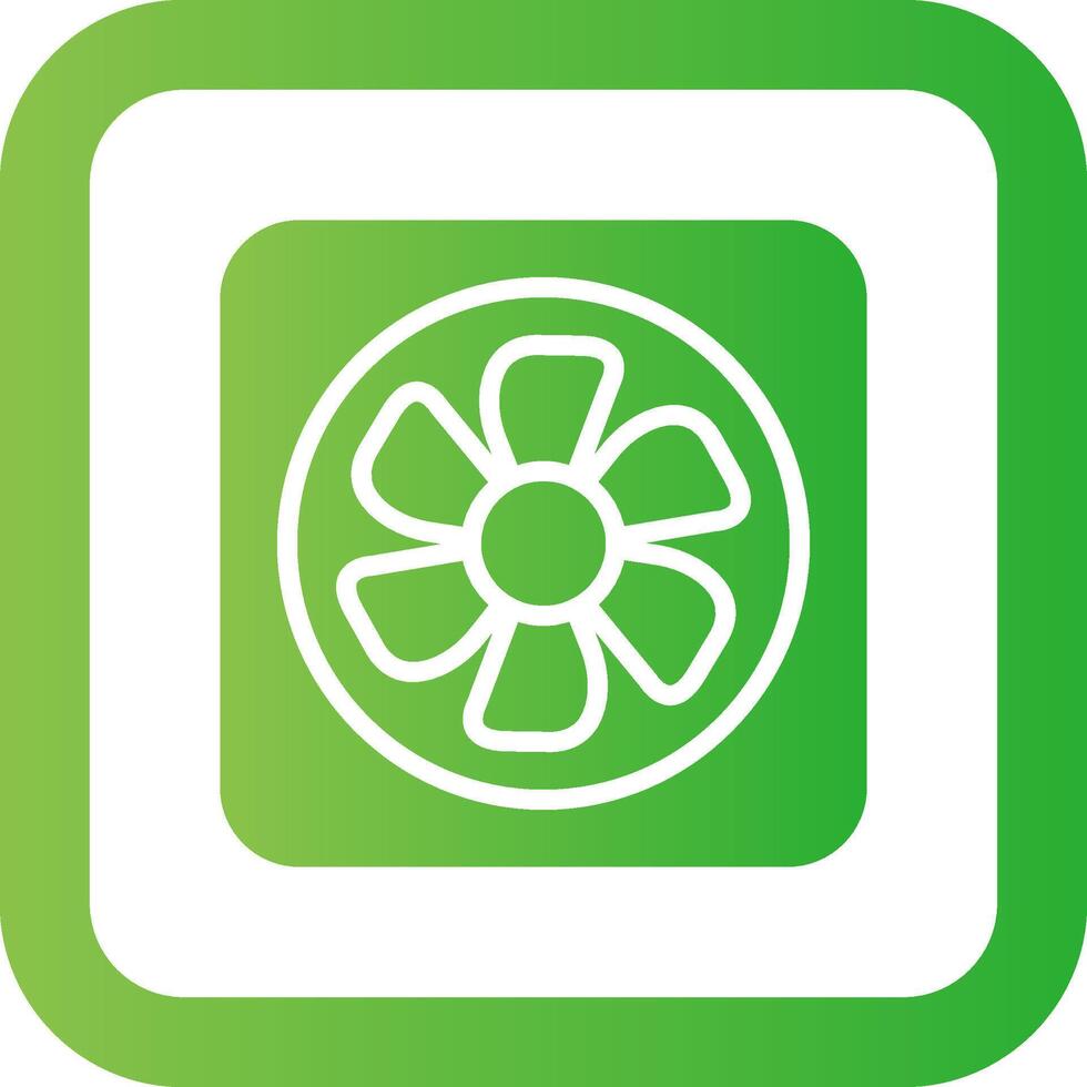 Fan Creative Icon Design vector