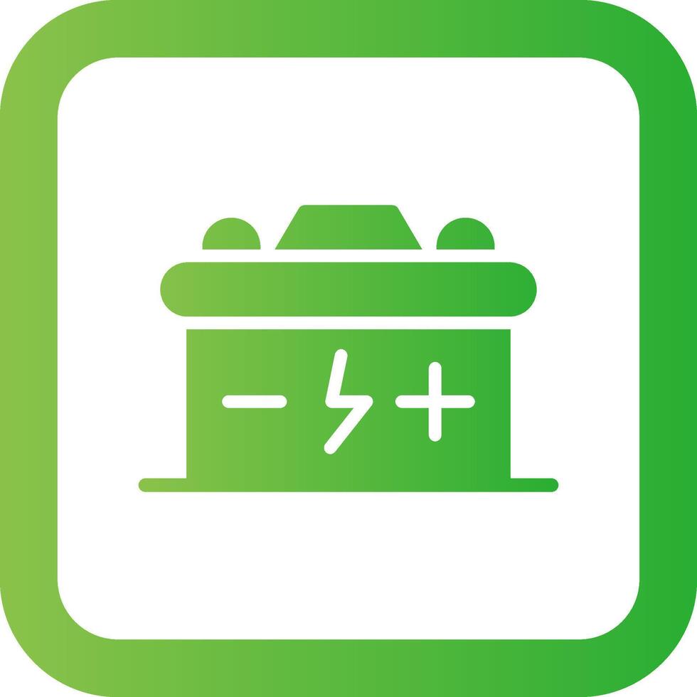 Battery Creative Icon Design vector