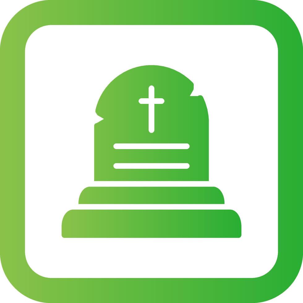 Tomb Creative Icon Design vector