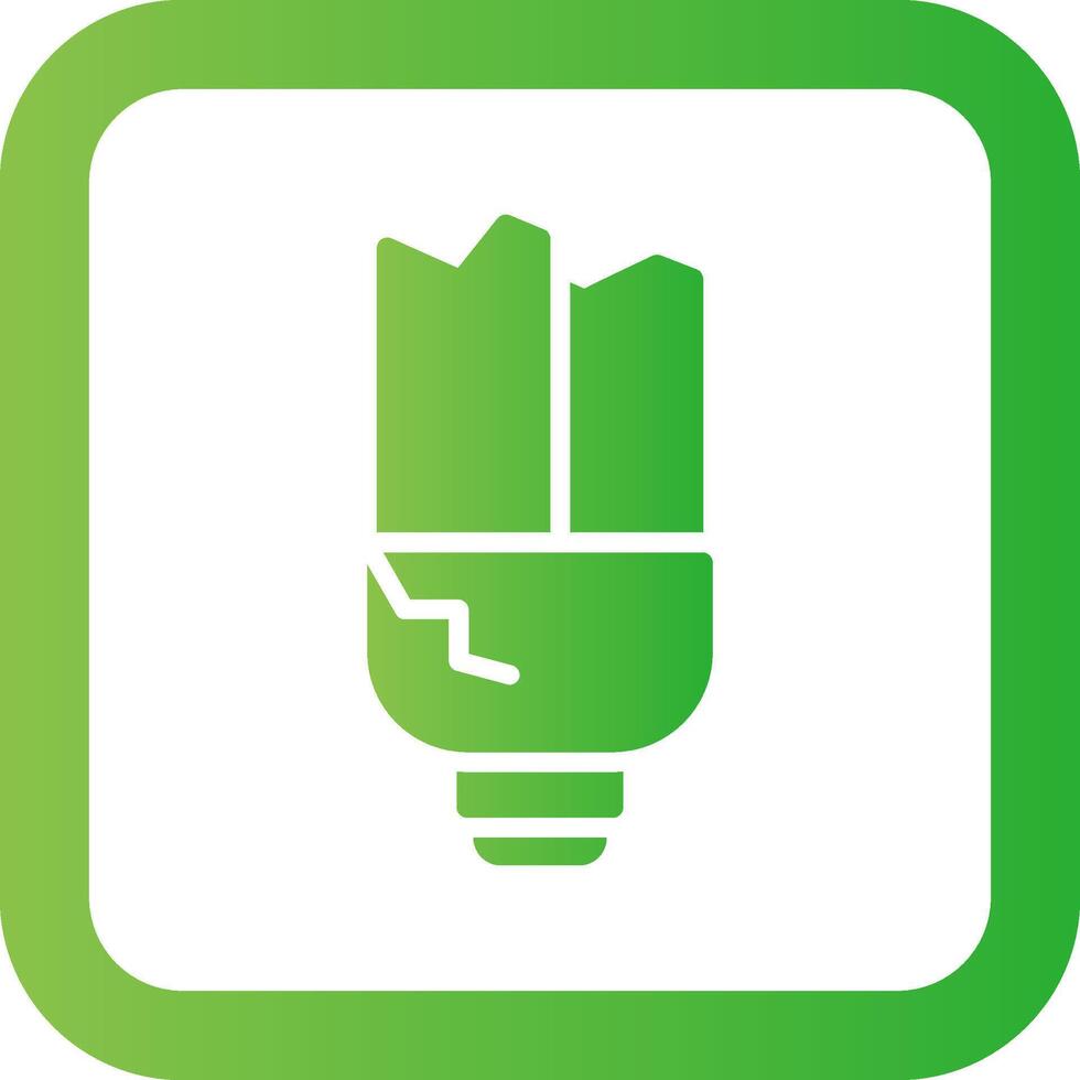 Light Bulb Creative Icon Design vector