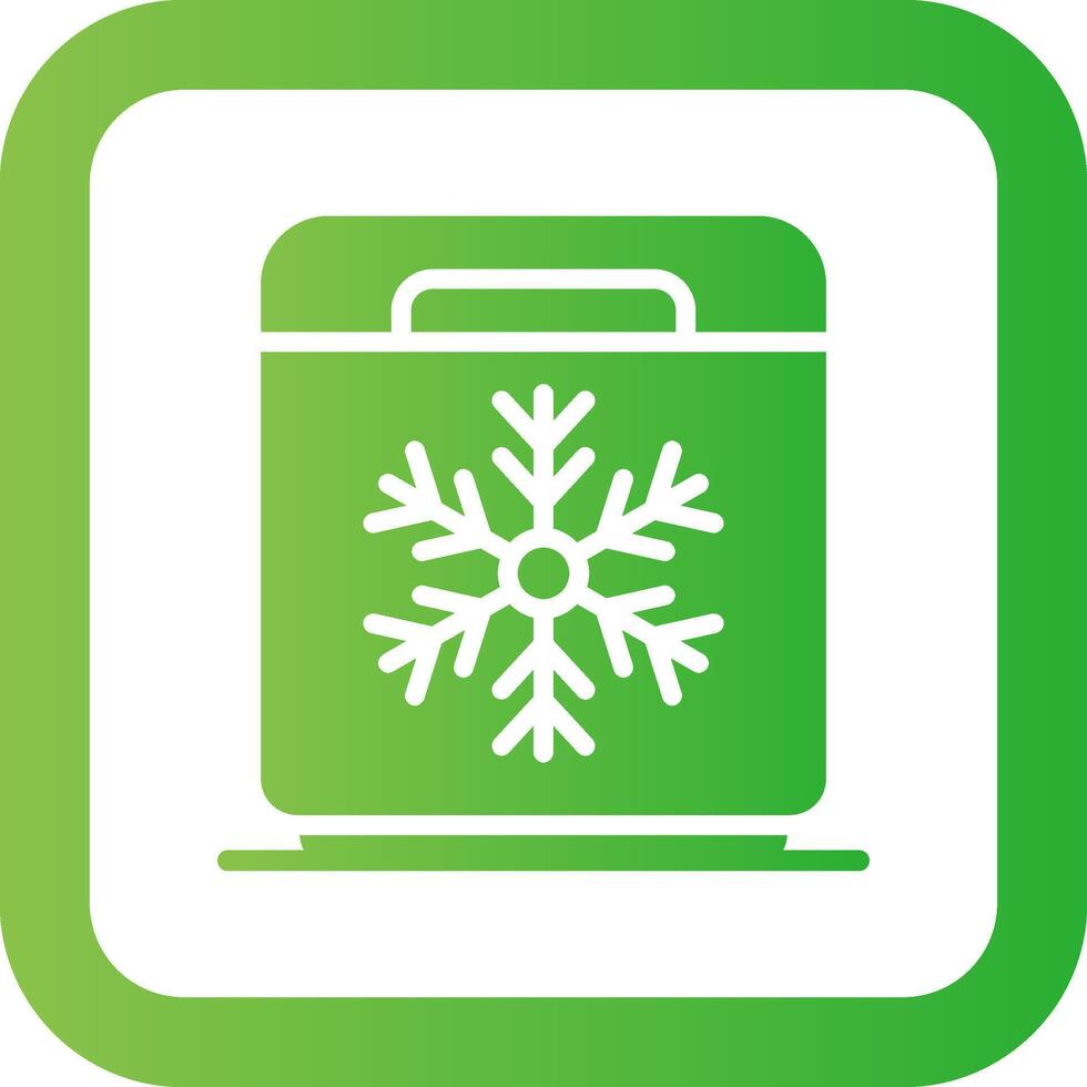 Freezer Creative Icon Design vector